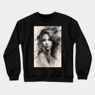 Woman in the Wind Crewneck Sweatshirt